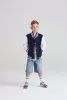 Just Hoods AWJH043J GYERMEK VARSITY KABÁT 5/6