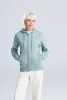 Just Hoods AWJH050F NŐI COLLEGE CIPZÁRAS KAPUCNIS PULÓVER M