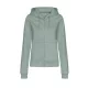 Just Hoods AWJH050F NŐI COLLEGE CIPZÁRAS KAPUCNIS PULÓVER M