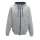 Just Hoods AWJH053 VARSITY CIPZÁRAS KAPUCNIS PULÓVER S