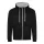 Just Hoods AWJH053 VARSITY CIPZÁRAS KAPUCNIS PULÓVER S