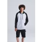 Just Hoods AWJH063 BASEBALL CIPZÁRAS KAPUCNIS PULÓVER 2XL