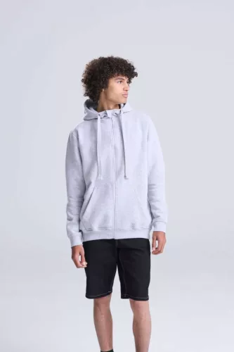 Just Hoods AWJH150 GRADUATE HEAVYWEIGHT CIPZÁRAS KAPUCNIS PULÓVER S