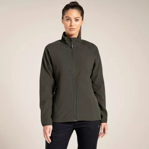 Craghoppers CRCEL004 EXPERT NŐI BASECAMP SOFTSHELL KABÁT 12