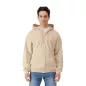   Gildan GISF600 SOFTSTYLE™ MIDWEIGHT FELNŐTT VÉGIG CIPZÁRAS KAPUCNIS PULÓVER 2XL