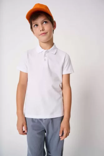 iDeal Basic IB297 GYERMEK PIQUÉ GALLÉROS PÓLÓ 8/10
