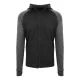Just Cool JC057 FÉRFI COOL KONTRASZTOS CIPZÁRAS KAPUCNIS PULÓVER 2XL