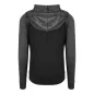   Just Cool JC057 FÉRFI COOL KONTRASZTOS CIPZÁRAS KAPUCNIS PULÓVER 2XL