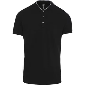   Kariban KA223 FÉRFI RÖVID UJJÚ GALLÉROS PÓLÓ MANDARIN GALLÉRRAL 2XL