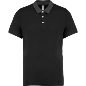   Kariban KA260 FÉRFI KÉTTÓNUSÚ JERSEY GALLÉROS PÓLÓ 2XL