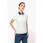 Kariban KA261 NŐI KÉTTÓNUSÚ JERSEY GALLÉROS PÓLÓ 2XL