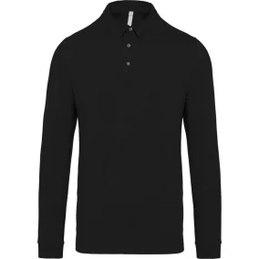   Kariban KA264 FÉRFI HOSSZÚ UJJÚ JERSEY GALLÉROS PÓLÓ 2XL