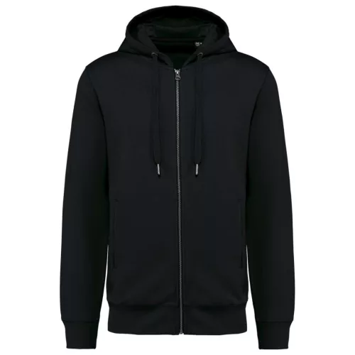 Kariban KA4008 UNISEX KÖRNYEZETBARÁT FRENCH TERRY CIPZÁRAS KAPUCNIS PULÓVER XL