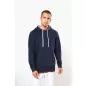   Kariban KA4013 UNISEX KONTRASZTOS MINTÁJÚ KAPUCNIS PULÓVER 2XL