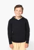 Kariban KA4014 UNISEX GYERMEK KONTRASZTOS MINTÁJÚ KAPUCNIS PULÓVER 8/10