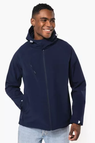 Kariban KA413 FÉRFI KAPUCNIS SOFTSHELL KABÁT 3XL