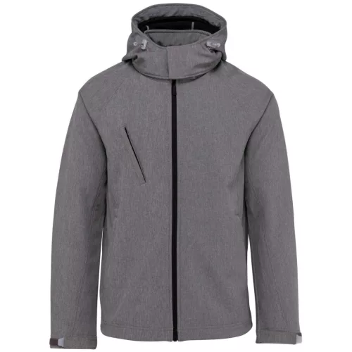 Kariban KA413 FÉRFI KAPUCNIS SOFTSHELL KABÁT 3XL