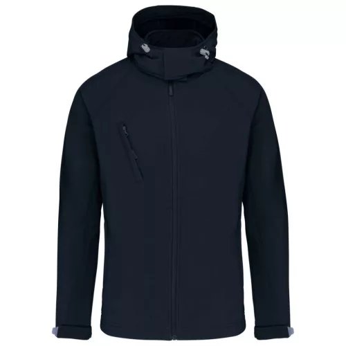 Kariban KA413 FÉRFI KAPUCNIS SOFTSHELL KABÁT 3XL