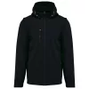 Kariban KA422 UNISZEX 3 RÉTEGŰ SOFTSHELL KAPUCNIS KABÁT LEVEHETŐ UJJAKKAL 2XL