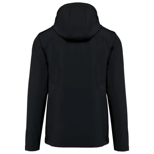Kariban KA422 UNISZEX 3 RÉTEGŰ SOFTSHELL KAPUCNIS KABÁT LEVEHETŐ UJJAKKAL 2XL