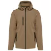 Kariban KA422 UNISZEX 3 RÉTEGŰ SOFTSHELL KAPUCNIS KABÁT LEVEHETŐ UJJAKKAL S
