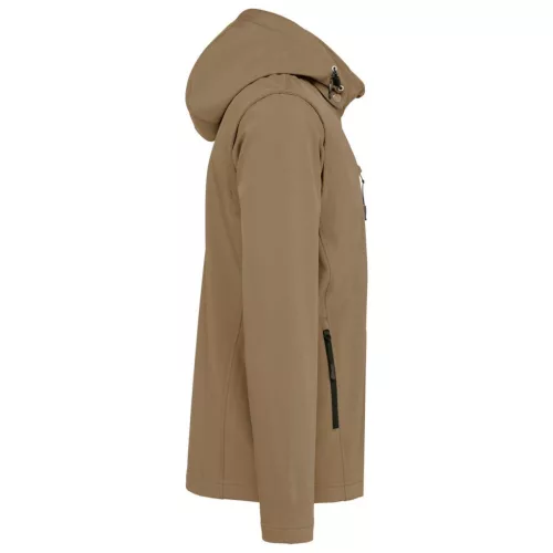Kariban KA422 UNISZEX 3 RÉTEGŰ SOFTSHELL KAPUCNIS KABÁT LEVEHETŐ UJJAKKAL S