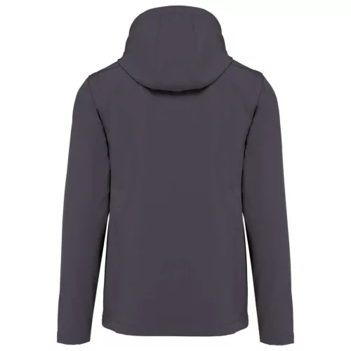 Kariban KA422 UNISZEX 3 RÉTEGŰ SOFTSHELL KAPUCNIS KABÁT LEVEHETŐ UJJAKKAL M