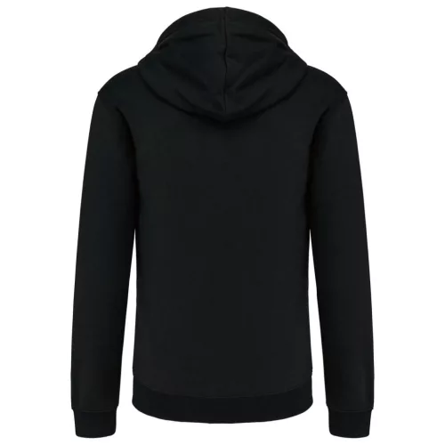 Kariban KA466 KONTRASZTOS KAPUCNIS VÉGIG CIPZÁRAS PULÓVER 2XL