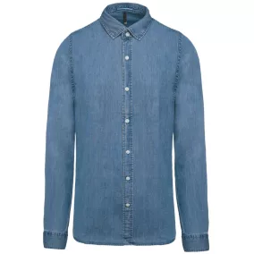 Kariban KA512 FÉRFI CHAMBRAY ING 2XL