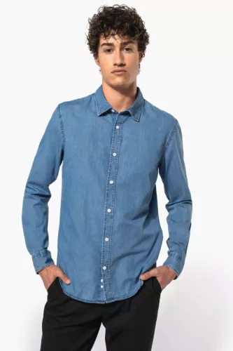 Kariban KA512 FÉRFI CHAMBRAY ING XL