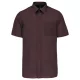 Kariban KA551 ACE - FÉRFI RÖVID UJJÚ KÖNNYEN KEZELHETŐ POLYCOTTON POPLIN ING XL