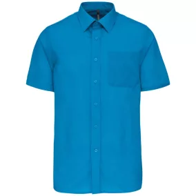   Kariban KA551 ACE - FÉRFI RÖVID UJJÚ KÖNNYEN KEZELHETŐ POLYCOTTON POPLIN ING M
