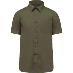   Kariban KA551 ACE - FÉRFI RÖVID UJJÚ KÖNNYEN KEZELHETŐ POLYCOTTON POPLIN ING M