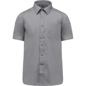   Kariban KA551 ACE - FÉRFI RÖVID UJJÚ KÖNNYEN KEZELHETŐ POLYCOTTON POPLIN ING S