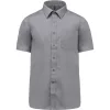 Kariban KA551 ACE - FÉRFI RÖVID UJJÚ KÖNNYEN KEZELHETŐ POLYCOTTON POPLIN ING XS