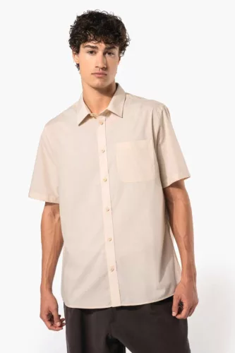 Kariban KA551 ACE - FÉRFI RÖVID UJJÚ KÖNNYEN KEZELHETŐ POLYCOTTON POPLIN ING S