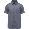 Kariban KA551 ACE - FÉRFI RÖVID UJJÚ KÖNNYEN KEZELHETŐ POLYCOTTON POPLIN ING XS
