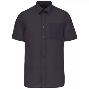   Kariban KA551 ACE - FÉRFI RÖVID UJJÚ KÖNNYEN KEZELHETŐ POLYCOTTON POPLIN ING 2XL