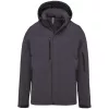 Kariban KA650 FÉRFI KAPUCNIS SOFTSHELL BÉLELT PARKA S