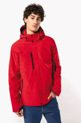 Kariban KA650 FÉRFI KAPUCNIS SOFTSHELL BÉLELT PARKA S