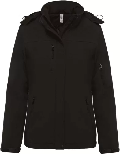 Kariban KA651 NŐI KAPUCNIS SOFTSHELL BÉLELT PARKA XS