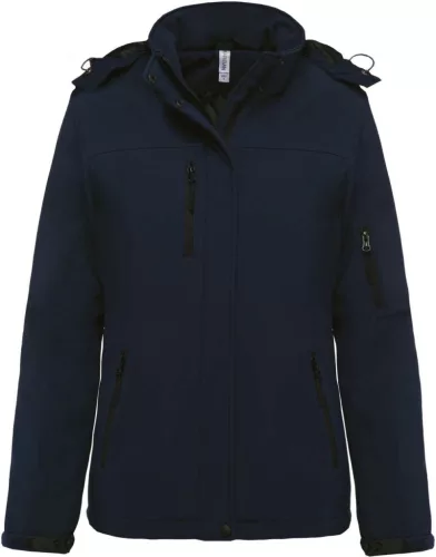 Kariban KA651 NŐI KAPUCNIS SOFTSHELL BÉLELT PARKA XS