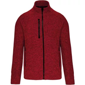   Kariban KA9106 FÉRFI VÉGIG CIPZÁRAS MELÍROZOTT DZSEKI 2XL