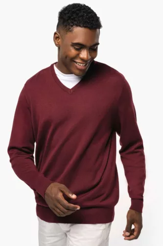Kariban KA965 FÉRFI V-NYAKÚ PULÓVER 3XL