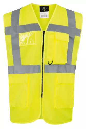 Korntex KXCMF MULTIFUNKCIONÁLIS TÖBBZSEBES KÉNYELMES BIZTONSÁGI MELLÉNY "HAMBURG" 2XL
