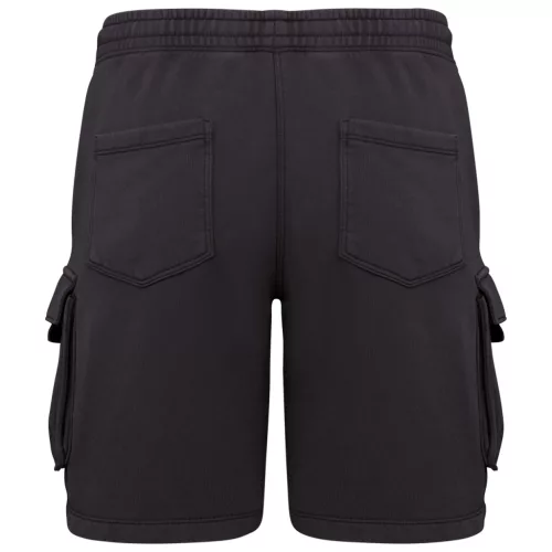 Native Spirit NS717 FÉRFI FRENCH TERRY MOSOTT HATÁSÚ CARGO SHORT M
