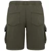 Native Spirit NS717 FÉRFI FRENCH TERRY MOSOTT HATÁSÚ CARGO SHORT M