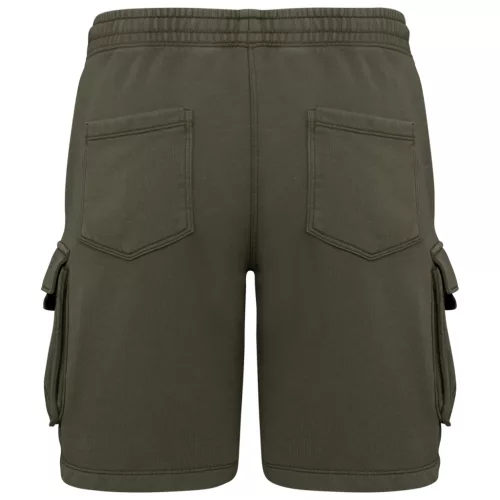 Native Spirit NS717 FÉRFI FRENCH TERRY MOSOTT HATÁSÚ CARGO SHORT M
