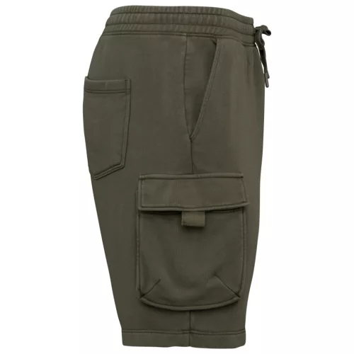 Native Spirit NS717 FÉRFI FRENCH TERRY MOSOTT HATÁSÚ CARGO SHORT M