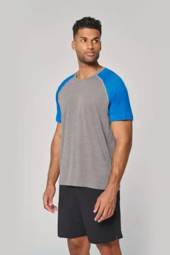 Proact PA4010 FELNŐTT TRIBLEND KÉT SZÍNŰ RÖVIDUJJÚ SPORT PÓLÓ L